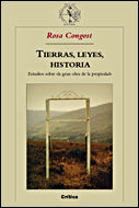 Portada de Tierras, leyes, historia