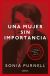 Portada de Una mujer sin importancia, de Sonia Purnell