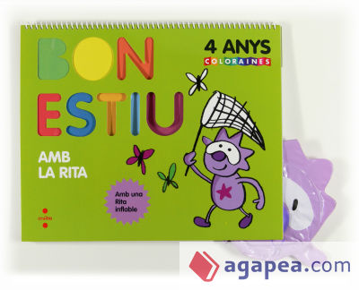 Bon estiu amb la Rita. 4 anys. Coloraines