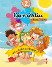 Portada de DiverEstiu d'aventures amb la colla de l'Esquirol, 2 Primària