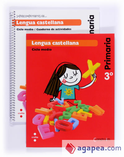 Lengua castellana + Cuaderno de actividades Supercompetentes. 3 Primaria. Construïm