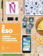 Portada de Lengua castellana y literatura. 2 ESO. Construïm