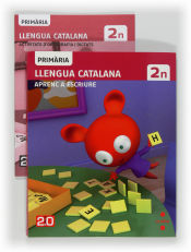 Portada de Llengua catalana, Aprenc a escriure. 2n Primària. Connecta 2.0