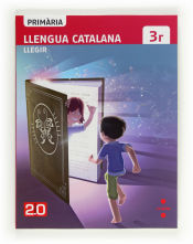 Portada de Llengua catalana, Llegir. 3 Primària.Connecta 2.0