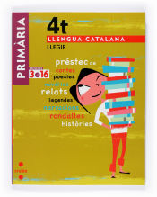 Portada de Llengua catalana, Llegir. 4 Primària. Projecte 3.16