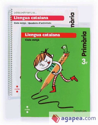 Llengua catalana + Quadern d?activitats Supercompetents. 3 Primària. Construïm