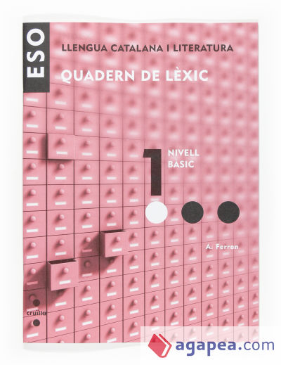 Llengua catalana i literatura. Quadern de lèxic 1. ESO