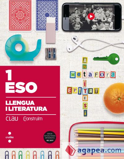 Llengua i literatura. 1 ESO. Clau Construïm