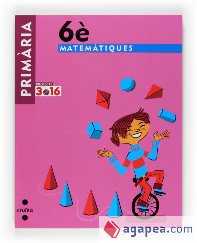 Matemàtiques. 6 Primària. Projecte 3.16