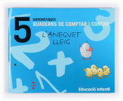 Portada de Matemàtiques. Quaderns de comptar i contar 5. L'aneguet lleig. Educació infantil