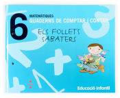 Portada de Matemàtiques. Quaderns de comptar i contar 6. Els follets sabaters. Educació infantil