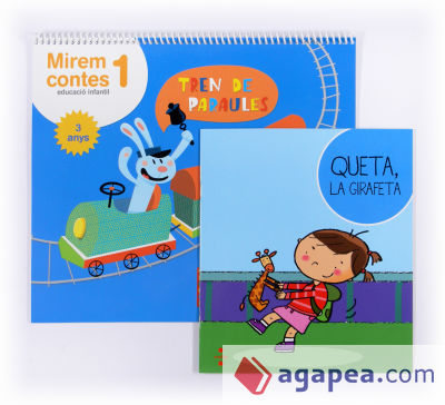 Mirem contes 1. Educació infantil, 3 anys. Tren de paraules