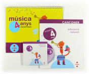 Portada de Música. 4 anys. Educació infantil