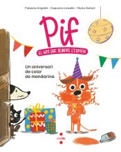 Portada de Pif. Un aniversari de color de mandarina