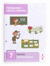 Portada de Problemes i càlcul mental 7. Primària