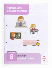 Portada de Problemes i càlcul mental 8. Primària