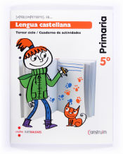 Portada de Supercompetentes en... Lengua castellana. 5 Primaria. Construïm. Illes Balears. Cuaderno