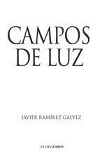 Portada de Campos de luz (Ebook)