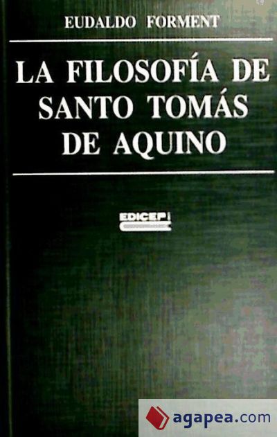 La filosofía de Santo Tomás de Aquino: doctor de la humanidad