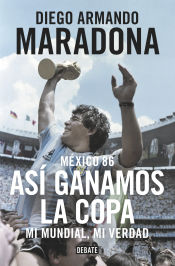 Portada de Maradona, tocado por Dios