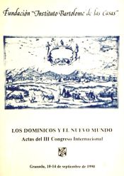 Portada de Tercer Congreso Internacional sobre Dominicos y Nuevo Mundo : actas