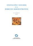 Portada de Innovación y Reforma en el Derecho Administrativo (Ebook)