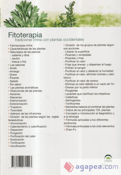 Fitoterapia Tradicional China con Plantas Occidentales