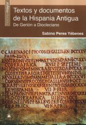 Portada de Textos y documentos de la Hispania antigua