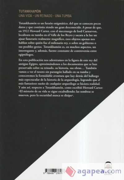 Tutankhamón: Una vida. Un reinado. Una tumba