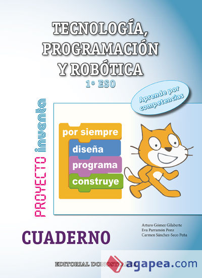 Tecnología, Programación y Robótica 1º ESO - Cuaderno - Proyecto INVENTA