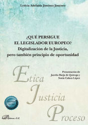 Portada de ¿Qué persigue el legislador europeo?