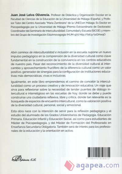 ABRIENDO CAMINOS DE INTERCULTURALIDAD E INCLUSION EN LA ESCUELA