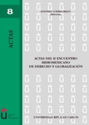 Portada de Actas del II encuentro Iberomexicano de derecho y globalización