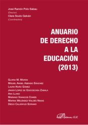 Portada de Anuario de derecho a la educaci&oacute;n 2013