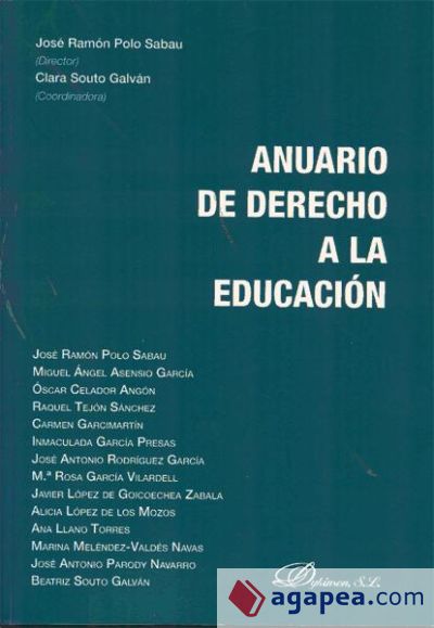 Anuario de derecho a la educación