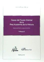 Portada de Censo del Fondo Oriental de la Real Academia de la Historia: Manuscritos y documentos