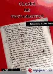 Portada de Clases de testamentos