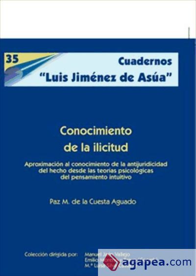 Conocimiento de la ilicitud