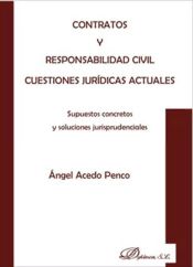 Portada de Contratos y responsabilidad civil. Cuestiones jur¡dicas actuales (Ebook)