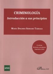 Portada de Criminología. Introducción a sus principios