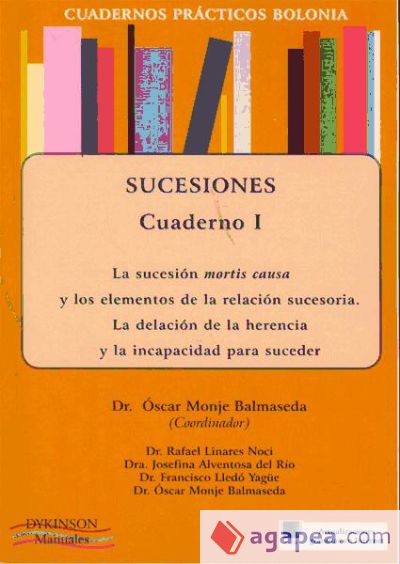 Cuadernos prácticos Bolonia. Sucesiones. Cuaderno II. La capacidad para testar y las clases de testamento. El albaceazgo y la ineficacia del testamento