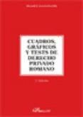 Portada de Cuadros, gráficos y test de derecho privado romano (Ebook)