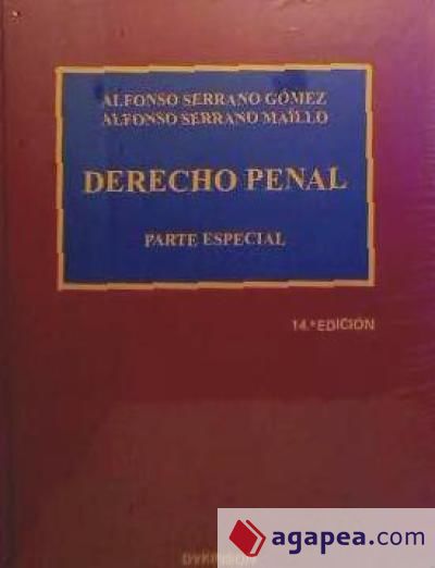 DERECHO PENAL ESPECIAL 14ª ED