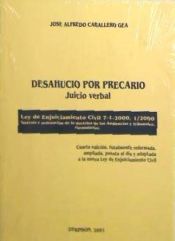 Portada de DESAHUCIO POR PRECARIO. Juicio verbal