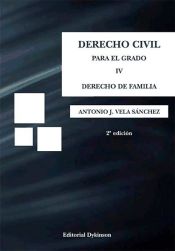 Portada de Derecho Civil para el grado IV. Derecho de familia