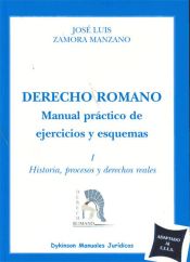 Portada de Derecho Romano. Manual práctico de ejercicios y esquemas