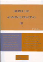 Portada de Derecho administrativo III