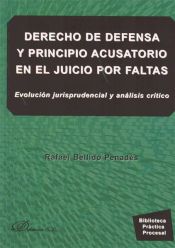 Portada de Derecho de defensa y principio acusatorio en el juicio de faltas