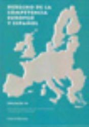 Portada de Derecho de la Competencia Europeo y Español. Volumen IX