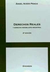 Portada de Derechos Reales y Derechos Inmobiliario Registral